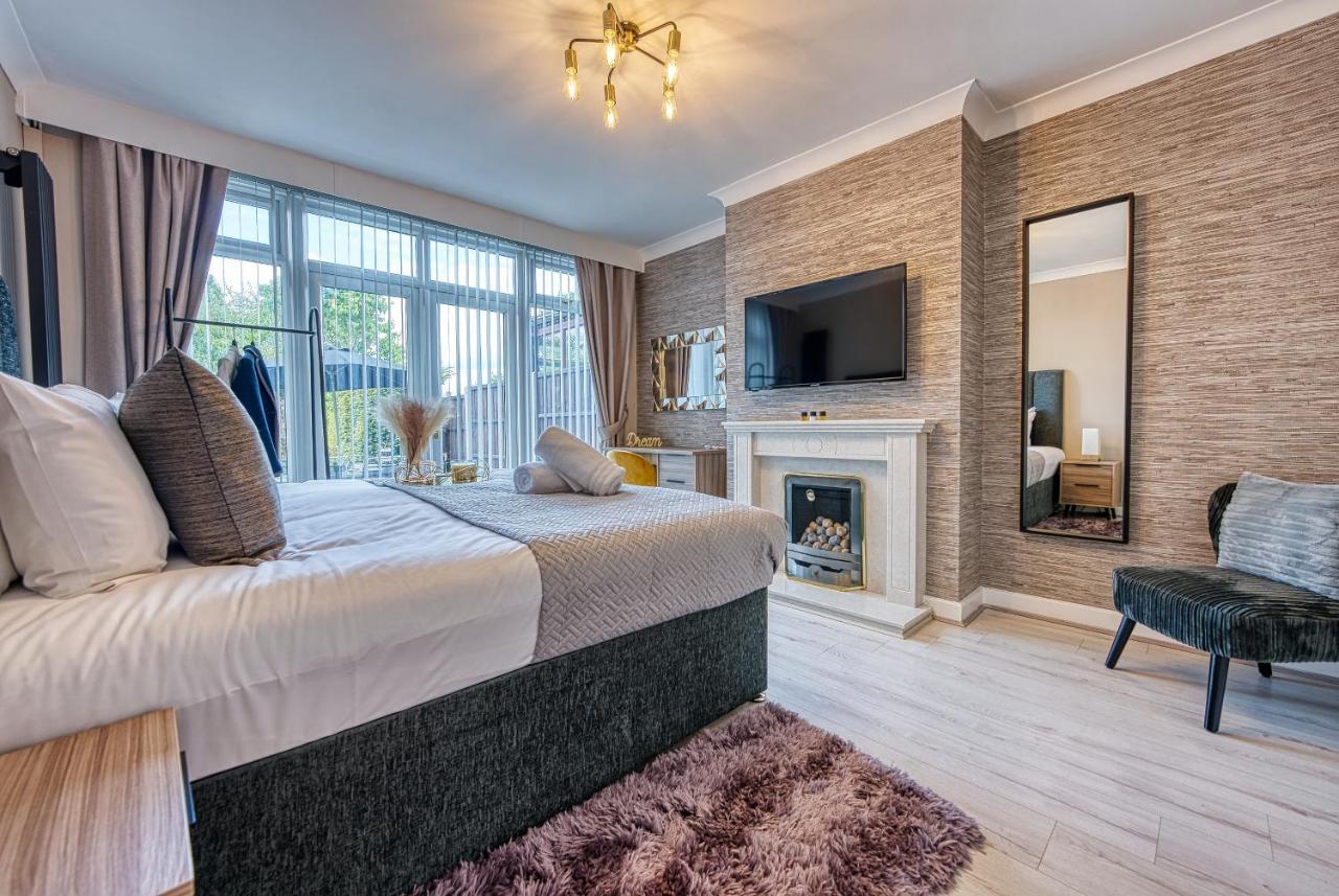 Elegant 5 Bed House - Sleeps 9, Central Solihull, Nec, Jlr, Hs2, Resorts World, Airport Business And Leisure Stays, מראה חיצוני תמונה